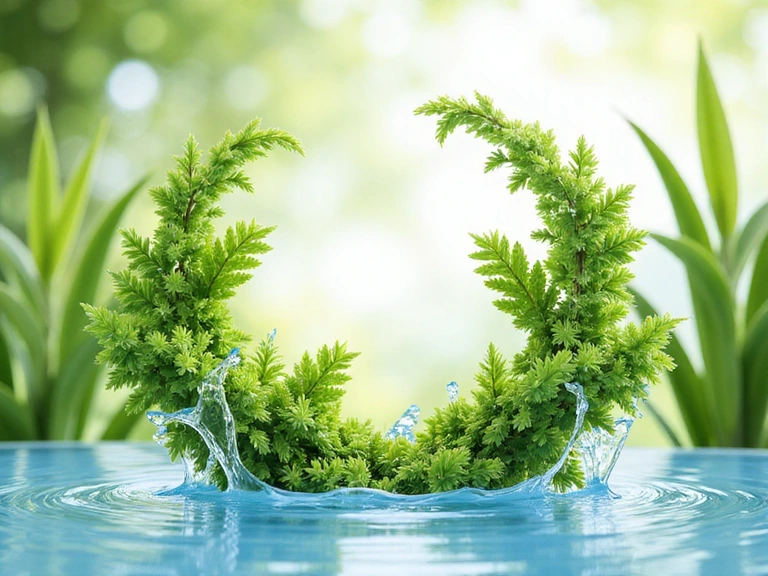 Imagine simbolică a naturii și a ingredientelor naturale, reprezentând originile ForțaVita
